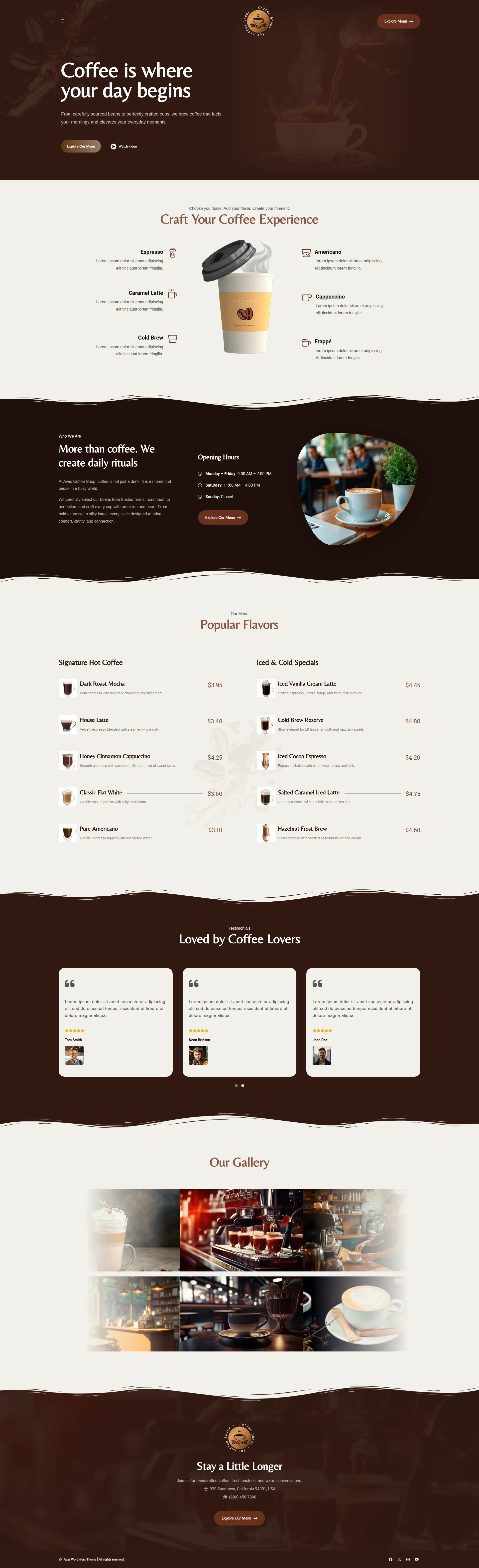 Bean & Bloom Cafe Preview