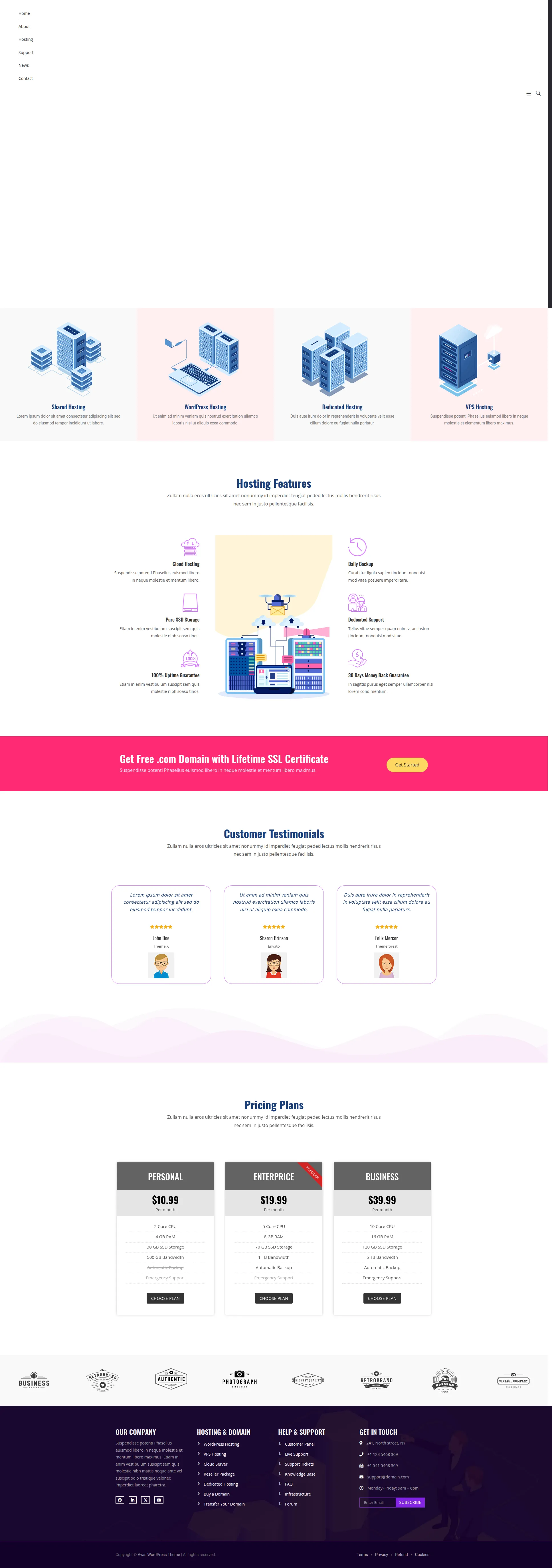 CloudNest Hosting Preview