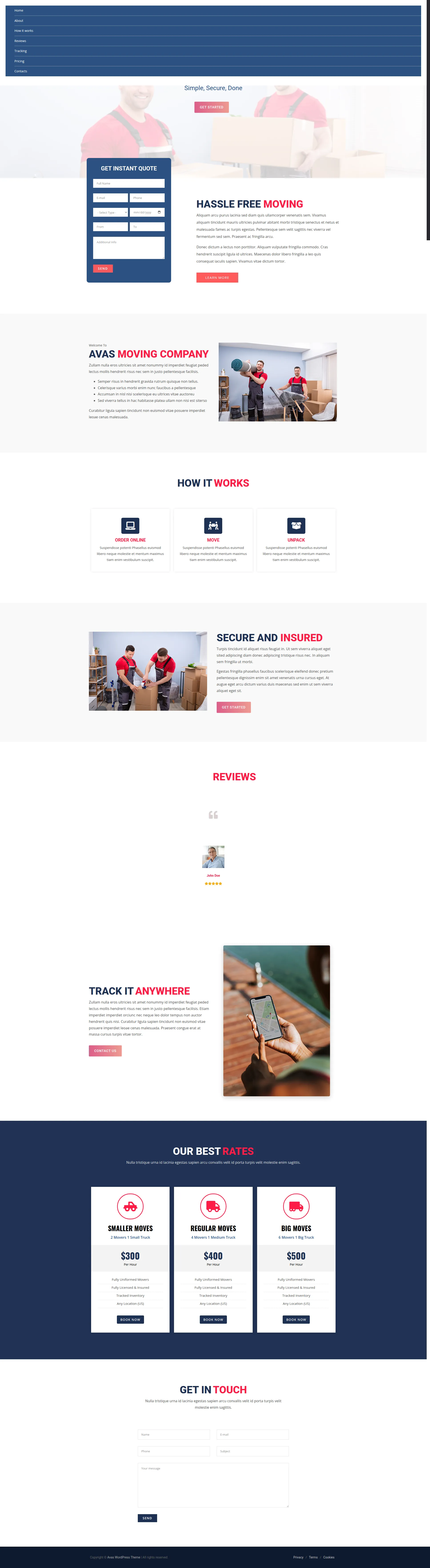 SwiftMove Relocators Preview