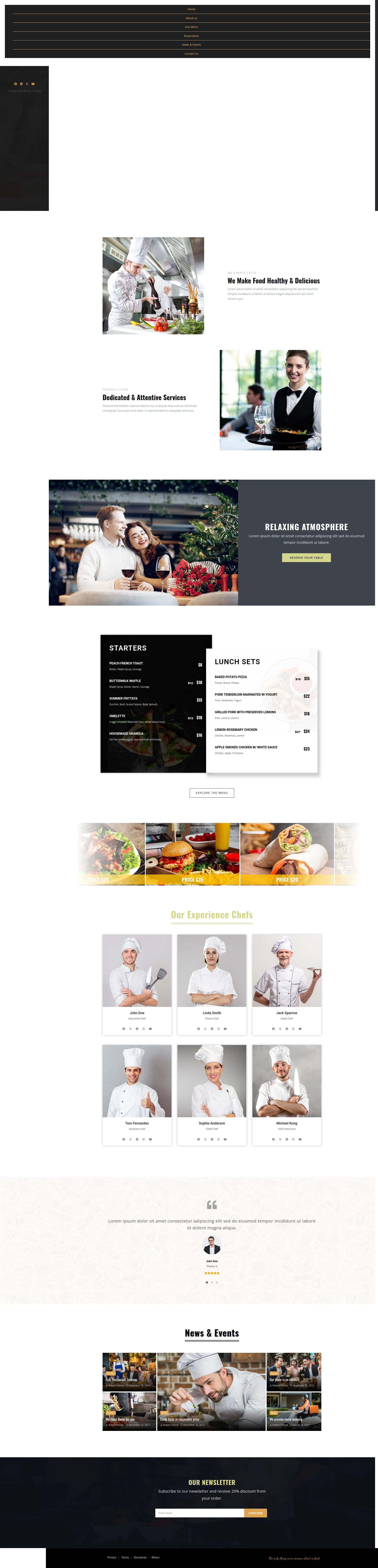 Saveur Restaurant Preview