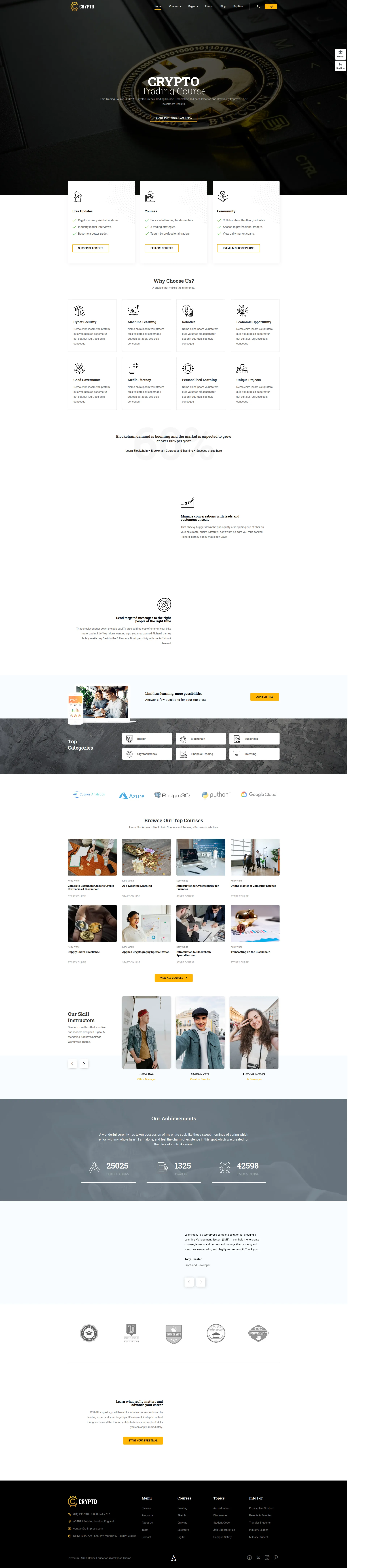 CryptoLearn Academy Preview