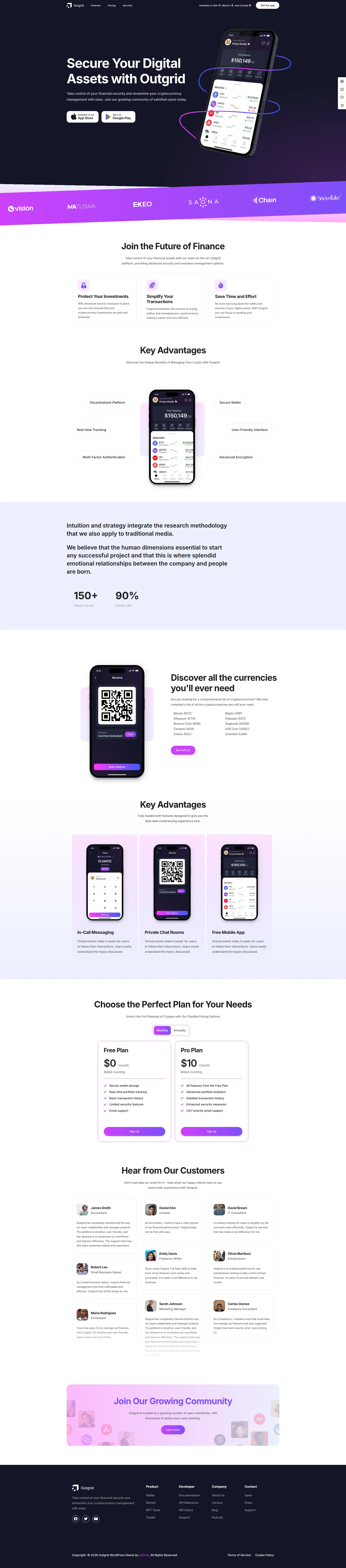 CryptoVault App Preview