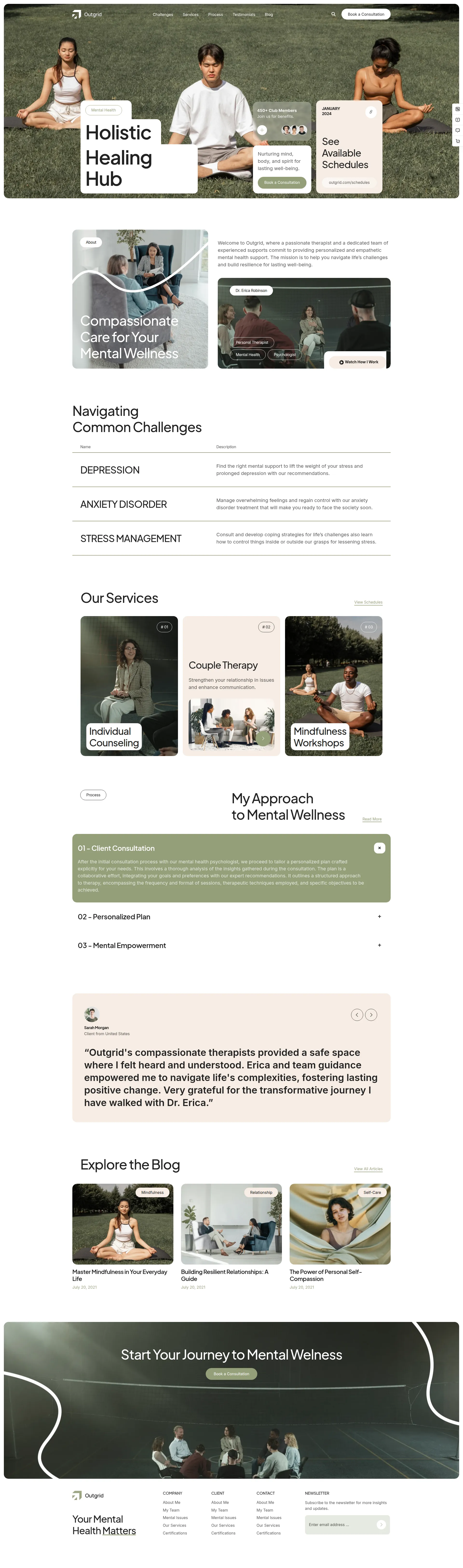 MindWell Therapy Preview