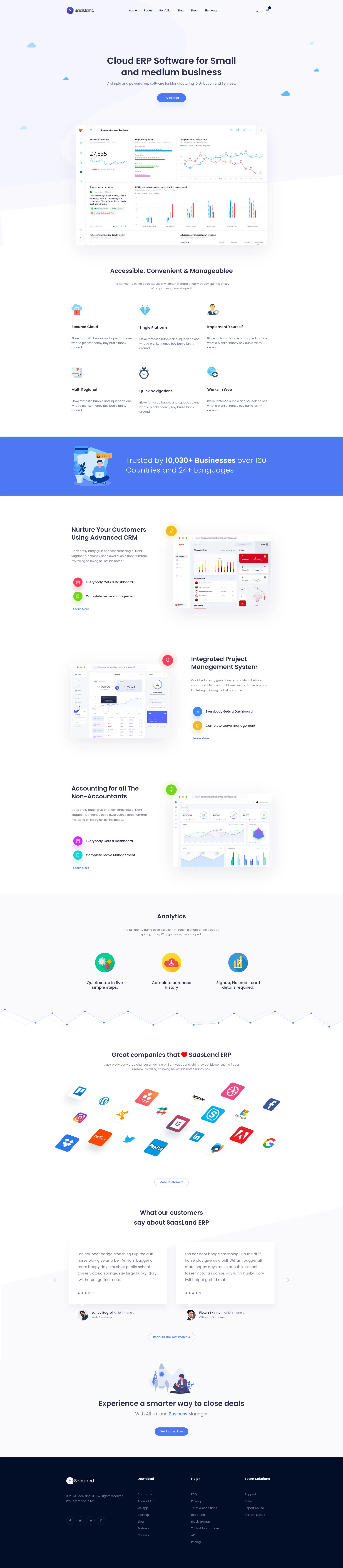 FlowERP Solutions Preview