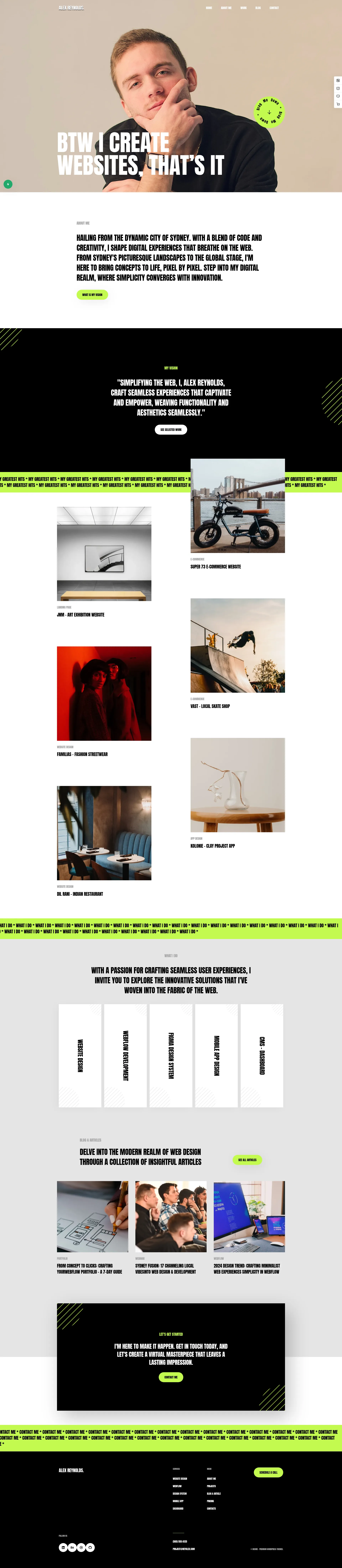 Alex Reynolds Preview